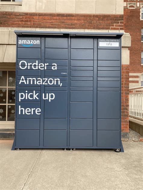 amazon pick up boxes metal|Amazon locker for non packages.